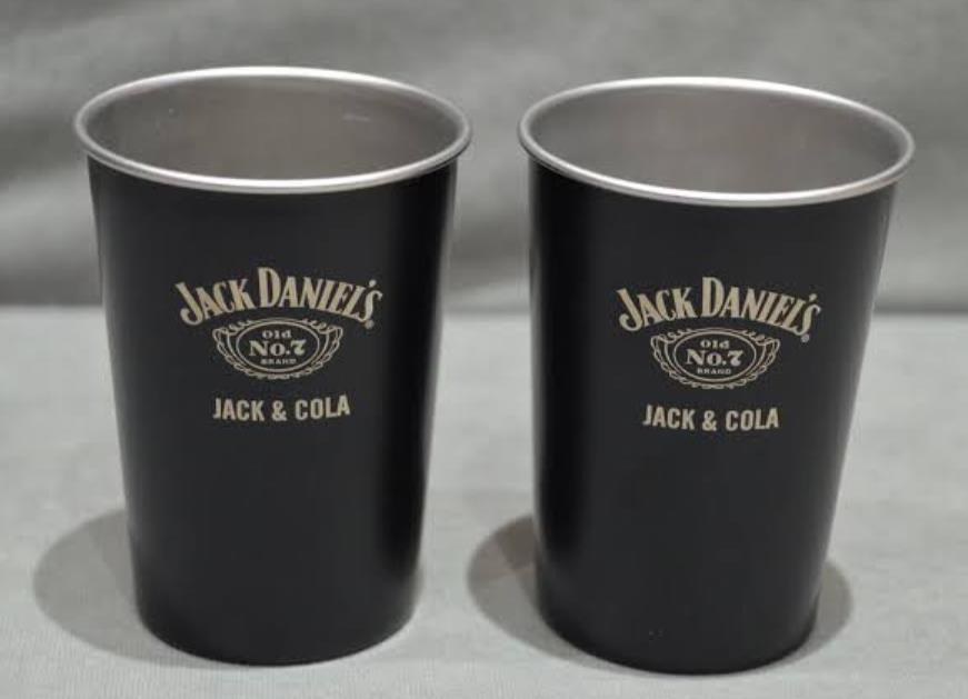 Branded black bar cups for a whiskey activation