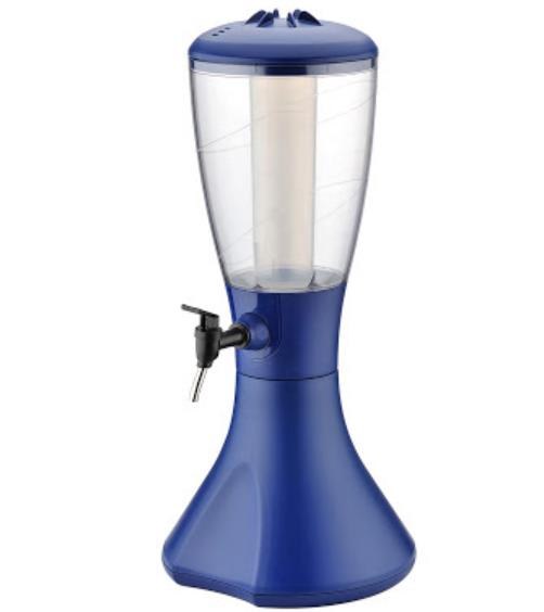Illuminated draft drink tower dispenser